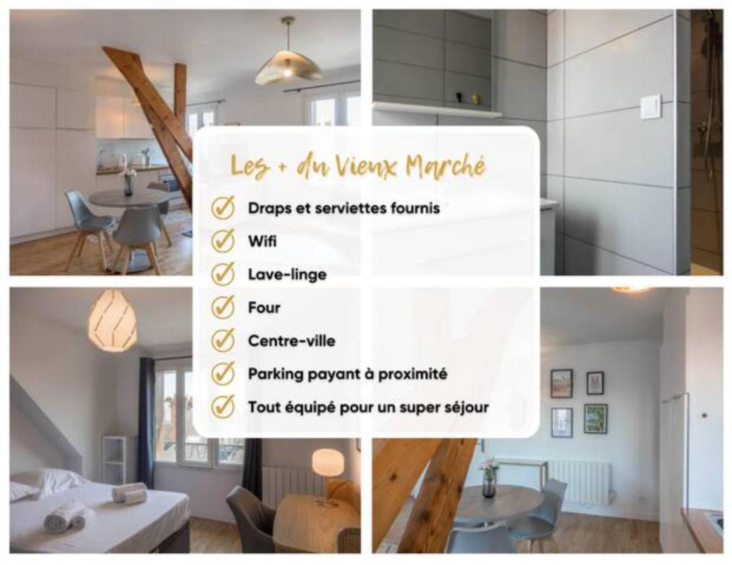 Ferienwohnung Le Vieux Marche *T2* Orléans Exterior foto